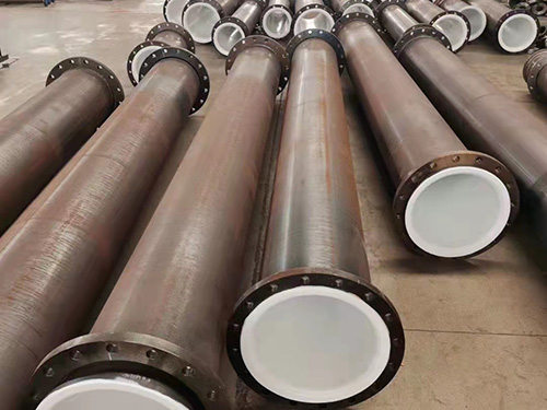 Steel lined PO pipe
